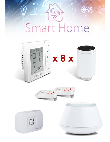 Pachet de baza Salus iT600 Smart Home 8 zone